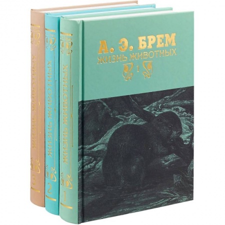 Зоология, книга Жизнь животных. В 3 томах заказать
