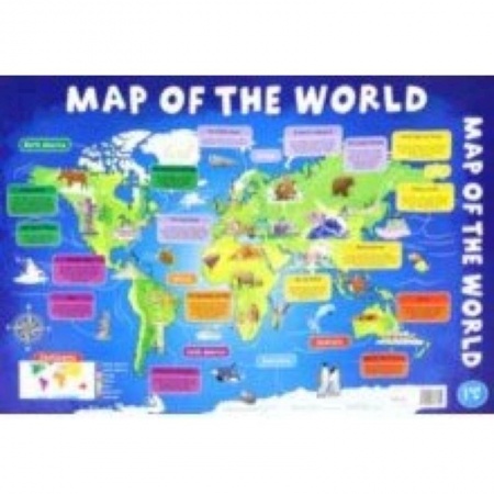 Чтение на английском языке, книга My First Map of the World заказать