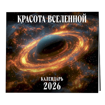 Красота Вселенной. Календарь настенный на 2026 год (300х300 мм) Красота Вселенной. Календарь настенный на 2026 год (300х300 мм)