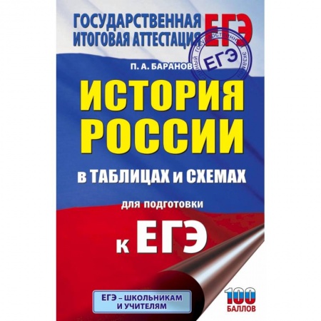 История, книга ЕГЭ. История России в таблицах и схемах для подготовки к ЕГЭ. 10-11 классы заказать