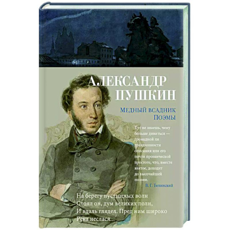Русская поэзия, книга Медный всадник. Поэмы заказать
