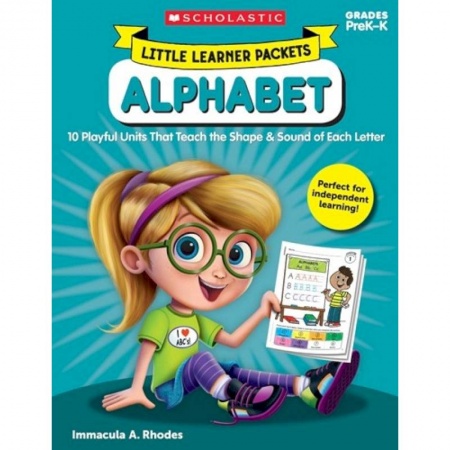 Чтение на английском языке, книга Little Learner Packets: Alphabet заказать