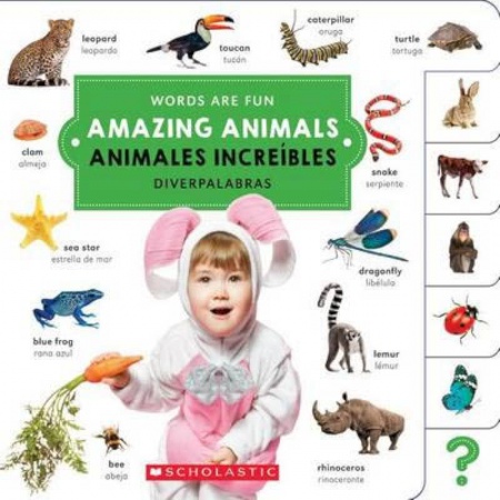 Литература на иностранном языке для детей, книга Amazing Animals. Animales Increibles заказать