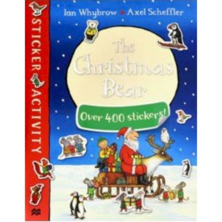 Литература на иностранном языке для детей, книга Christmas Bear Sticker Book заказать
