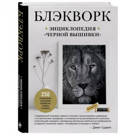 Вышивка, книга Блэкворк. Энциклопедия 'черной вышивки' заказать