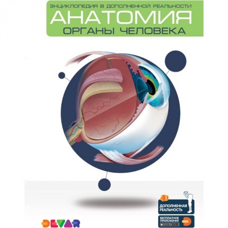 Анатомия и физиология человека, книга Анатомия: Органы человека. Энциклопедия в дополненной реальности заказать