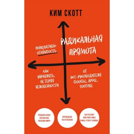 Управленческие решения, книга Радикальная прямота. Как управлять не теряя человечности заказать