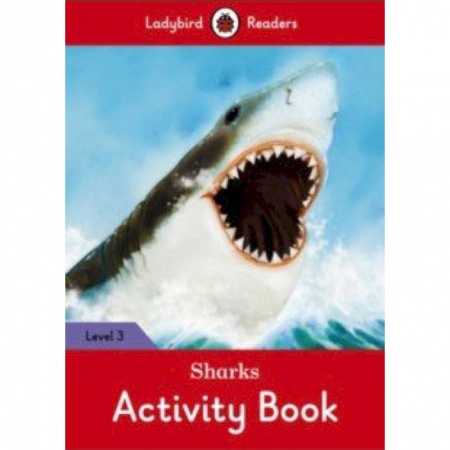 Литература на иностранном языке для детей, книга Sharks Activity Book заказать