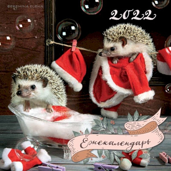 Ёжекалендарь (Санта Клаус). Календарь настенный на 2022 год Ёжекалендарь (Санта Клаус). Календарь настенный на 2022 год