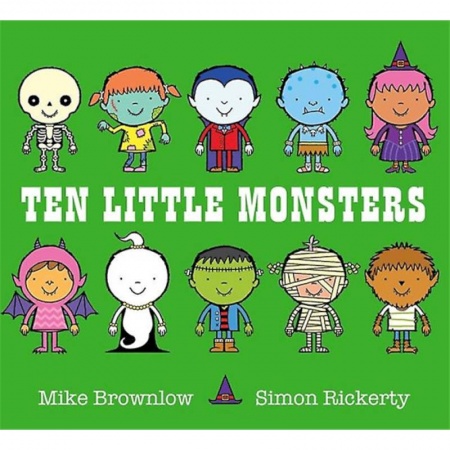 Чтение на английском языке, книга Ten Little Monsters заказать