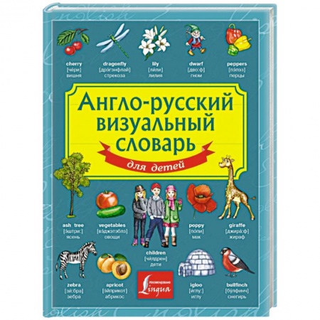 Книги, книга Англо-русский визуальный словарь для детей заказать