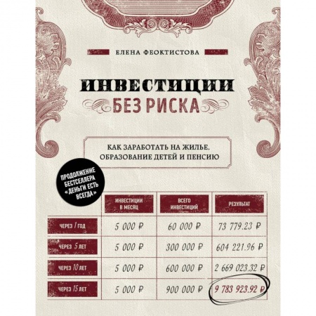Финансы. Банковское дело. Инвестиции, книга Инвестиции без риска. Как заработать на жилье, образование детей и пенсию заказать