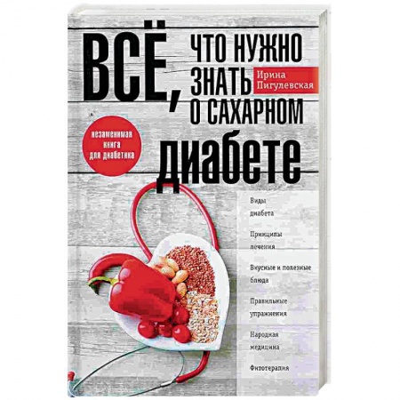 Диабет. Щитовидная железа, книга Всё, что нужно знать о сахарном диабете заказать