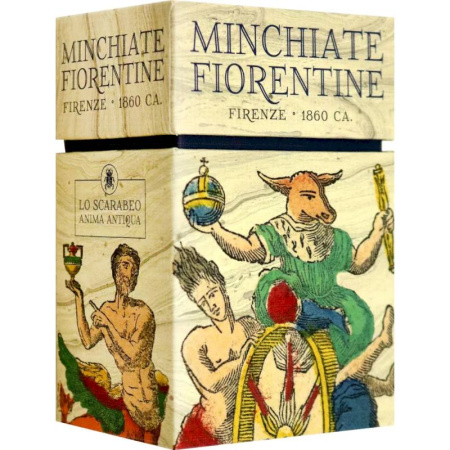 Гадание по картам Таро, книга Таро Флорентийское Минкиате. Minchiate Fiorentine -  Anima Antiqua заказать