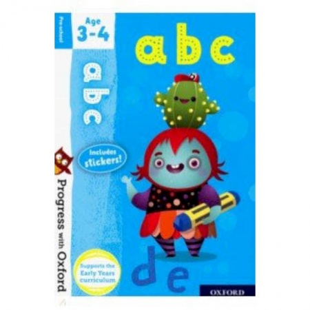 Книги, книга Progress with Oxford: abc. Age 3-4 заказать