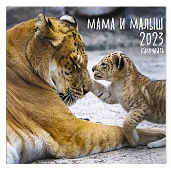 Календарь настенный перекидной на 2023 год Дикие животные 1 Календарь настенный перекидной на 2023 год Дикие животные 1