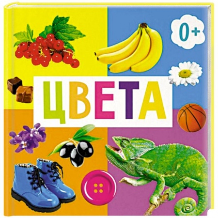 Книги для дошкольников (4-6 лет), книга Цвета заказать
