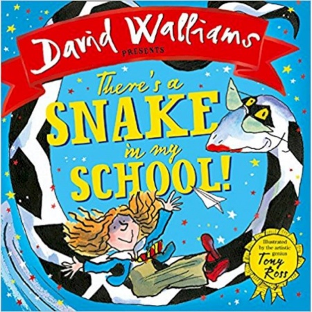 Чтение на английском языке, книга There's a Snake in My School! Board book заказать