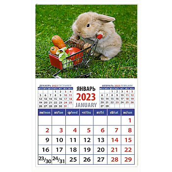 Календарь Год кролика. Все свое вожу с собой на 2023 год Календарь Год кролика. Все свое вожу с собой на 2023 год