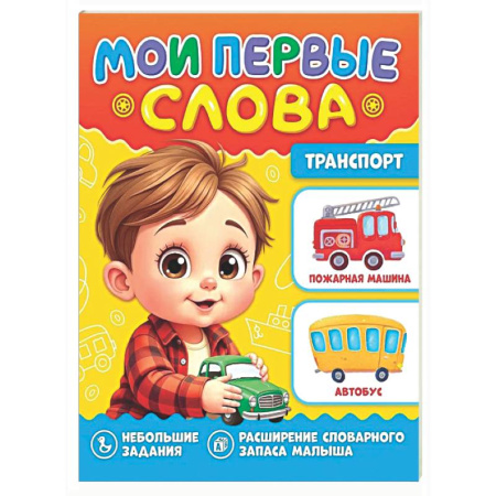 Знакомство с миром, развитие малыша, книга Транспорт заказать