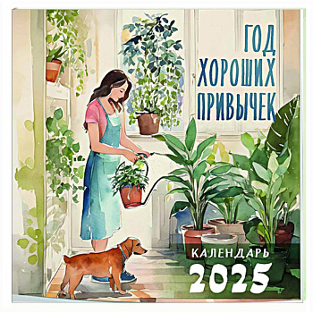 Год хороших привычек. Календарь настенный на 2025 год Год хороших привычек. Календарь настенный на 2025 год