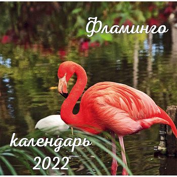 Фламинго. Календарь настенный на 2022 год Фламинго. Календарь настенный на 2022 год