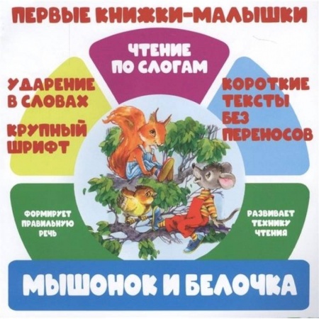 Книги, книга Мышонок и белочка заказать