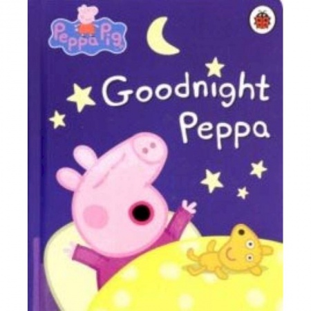 Чтение на английском языке, книга Peppa Pig: Goodnight Peppa (board book) заказать