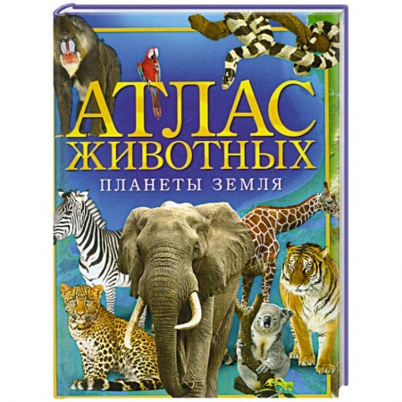 Книги, книга Атлас животных планеты Земля заказать