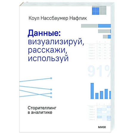 MBA. Бизнес-курс, книга Данные: визуализируй, расскажи, используй. Сторителлинг в аналитике заказать