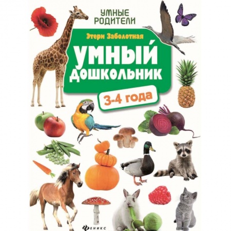 Общая подготовка к школе, книга Умный дошкольник: 3-4 года заказать