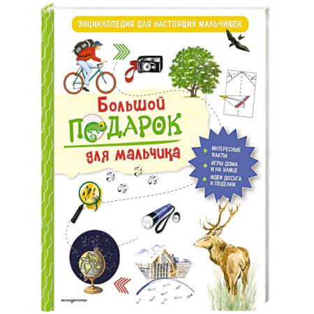 Все обо всем. Универсальные энциклопедии, книга Большой подарок для мальчика. Энциклопедия для настоящих мальчишек заказать