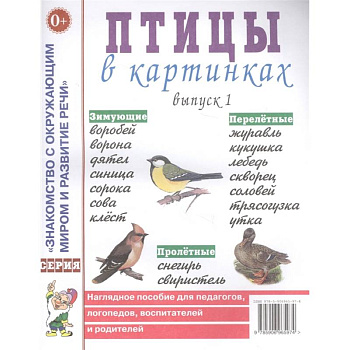 Птицы в картинках Птицы в картинках