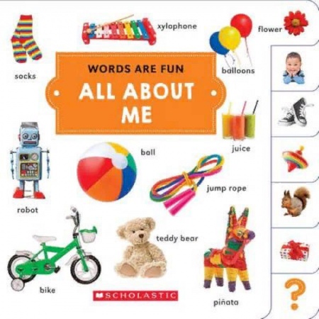 Литература на иностранном языке для детей, книга All About Me (board book) заказать