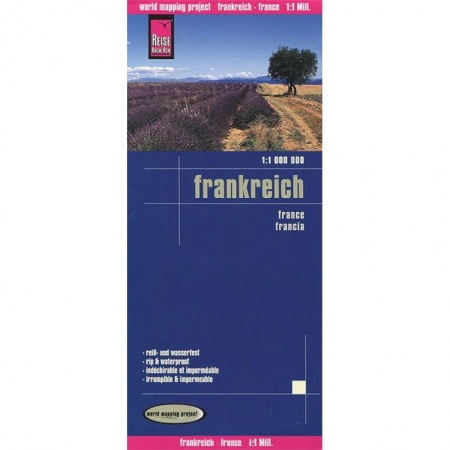 Книги, книга Франция. Карта 1: 1000000. France. Frankreich заказать