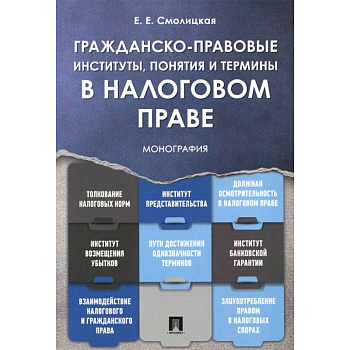 Гражданско-прав.институты,понятия в налог.праве Гражданско-прав.институты,понятия в налог.праве