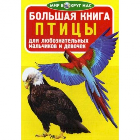 Животный и растительный мир, книга Большая книга. Птицы. Для любознательных мальчиков и девочек заказать