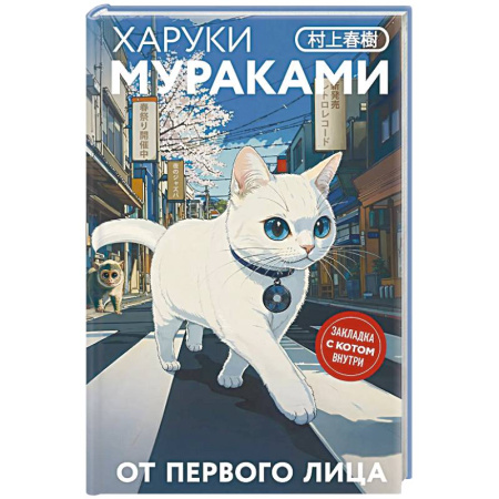 Зарубежная современная проза, книга От первого лица. Закладка с Котом внутри заказать