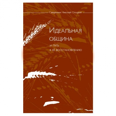 Книги, книга Идеальная община и путь к ее восстановлению заказать