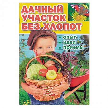 Садовые растения, книга Дачный участок без хлопот. Опыт, идеи, приемы заказать