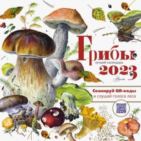 Детская литература, книга 2023 Календарь Грибы заказать
