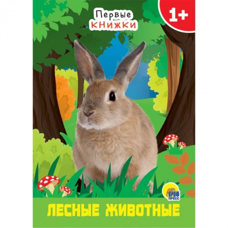 Знакомство с миром, развитие малыша, книга Лесные животные заказать
