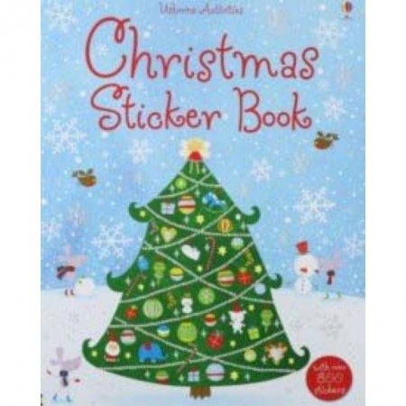 Чтение на английском языке, книга Christmas Sticker Book заказать