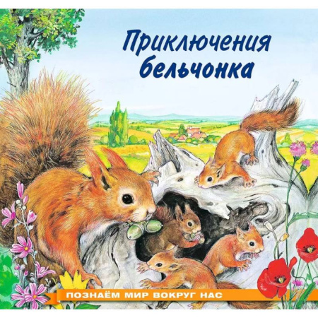 Животный и растительный мир, книга Приключения бельчонка заказать