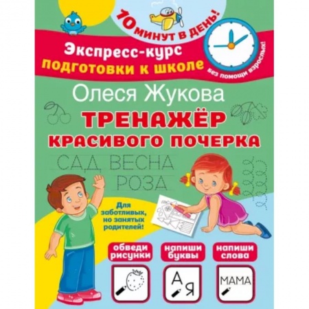Письмо, мелкая моторика, книга Тренажер красивого почерка заказать