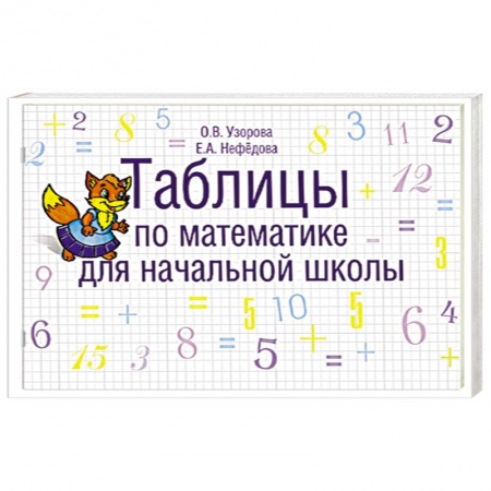 Книги, книга Таблицы по математике для начальной школы заказать