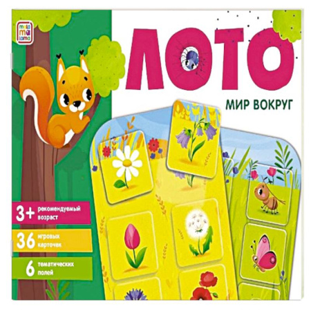 Игры на любой вкус, книга Лото. Мир вокруг заказать