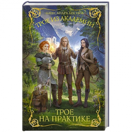 Русское фэнтези, книга Трое из академии. Трое на практике заказать