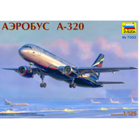 7003П/Пассажирский  самолет 'Аэробус А-320' (М:1/125)