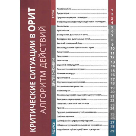 Здравоохранение, книга Критические ситуации в ОРИТ: алгоритм действий (Синопсис экстренной медицины) заказать